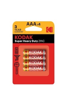 Kodak Ktyra52 Kodak Çinko Karbon Blister Ince Pil 4lü Aaa Kodak Ktyra52 Kodak Çinko Karbon Blister Ince Pil 4lü Aaa