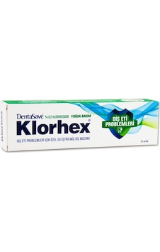DentaSave Klorhex Diş Eti Problemleri Diş Macunu 75 ML DentaSave Klorhex Diş Eti Problemleri Diş Macunu 75 ML