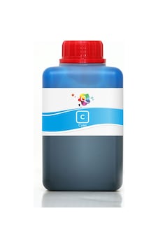 QC Brother LC67C Kartuş Mürekkebi 500ml C Cyan Mavi Dye