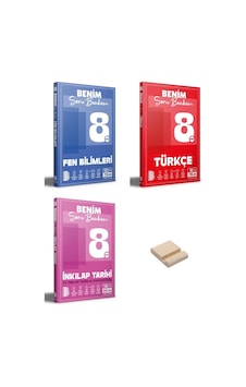 Lgs 8. Sınıf Benim Hocam Fen Türkçe Ve İnkılap Soru Bankam 3lü Set + Telefon Standı Lgs 8. Sınıf Benim Hocam Fen Türkçe Ve İnkılap Soru Bankam 3lü Set + Telefon Standı