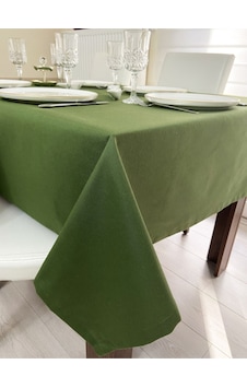 Sıvı Geçirmez Dertsiz Masa Örtüsü Yeşil Sıvı Geçirmez Dertsiz Masa Örtüsü Yeşil