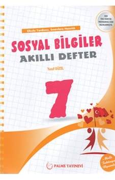 7 Sınıf Sosyal Bilgiler Akıllı Defter Palme Yay 7 Sınıf Sosyal Bilgiler Akıllı Defter Palme Yay