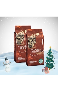 Starbucks Yılbaşı Paketi Colombia Narino Çekirdek Filtre Kahve 250 G X 2 Starbucks Yılbaşı Paketi Colombia Narino Çekirdek Filtre Kahve 250 G X 2