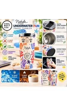 Cool Bottles Underwater Fun Bardak Xclusive Bardak Çelik Termos 330 Ml Cbt33udf Çok Renkli Cool Bottles Underwater Fun Bardak Xclusive Bardak Çelik Termos 330 Ml Cbt33udf Çok Renkli