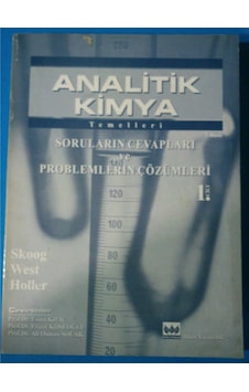Analitik Kimya Temelleri Çözümlü Prob. Cilt 1 Skoog-West-Holler Analitik Kimya Temelleri Çözümlü Prob. Cilt 1 Skoog-West-Holler