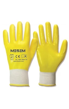 Meşem İş Eldiveni Sarı