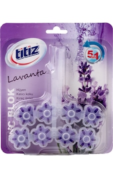 Titiz Klozet Blok Lavanta Kokulu 4x2'li 40 G