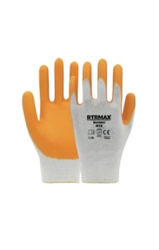 Nitril Kaplı Polyester Eldiven Rt3 Beyaz Sarı No:9 Rtrmax 5 Adet Nitril Kaplı Polyester Eldiven Rt3 Beyaz Sarı No:9 Rtrmax 5 Adet