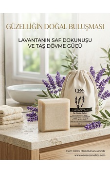 Lavantalı Taş Dövme Sabun Lavantalı Taş Dövme Sabun