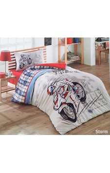 Kristal Nevresim Takımı Storm Tek Kişilik Genç Desen Kristal Nevresim Takımı Storm Tek Kişilik Genç Desen
