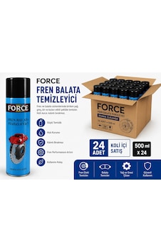 Force Fren Balata Temizleyici Sprey 500 Ml X 24 Adet Koli