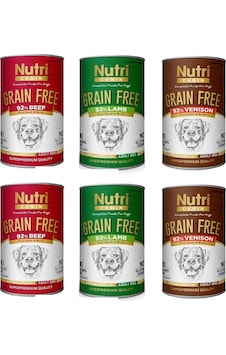 Nutri Canin Tahılsız 3 Çeşit Karma Köpek Konserve 6 x 400 G Nutri Canin Tahılsız 3 Çeşit Karma Köpek Konserve 6 x 400 G