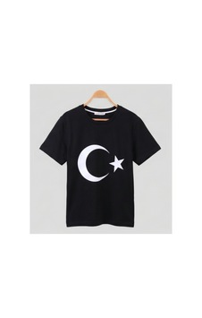 Mavi Boncukk Unisex Atatürk, Türk Bayrağı Ve İmzalı Baskılı Kısa Kollu Bisiklet Yaka Tişört Kırmızı Mavi Boncukk Unisex Atatürk, Türk Bayrağı Ve İmzalı Baskılı Kısa Kollu Bisiklet Yaka Tişört Kırmızı