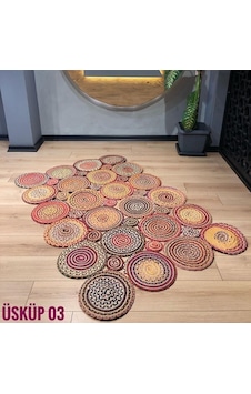 Jüt Halı El Yapımı Model:405 Jüt Halı El Yapımı Model:405
