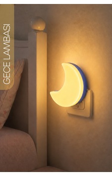 Yarım Hilal Ay Gece Lambası On/off Tuşlu Koridor Hol Işığı Uyuma Işığı Sarı K6975 Yarım Hilal Ay Gece Lambası On/off Tuşlu Koridor Hol Işığı Uyuma Işığı Sarı K6975