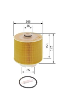Bos-f026400198 Hava Filtresi A6 2004 - 20112.4 V6 2.8 F... Bos-f026400198 Hava Filtresi A6 2004 - 20112.4 V6 2.8 F...