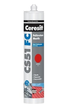 Ceresit Cs 51 Fc İnşaat Poliüretan Mastik 280 Ml Kırmızı Kırmızı Ceresit Cs 51 Fc İnşaat Poliüretan Mastik 280 Ml Kırmızı Kırmızı
