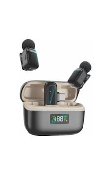 Hepu HP-K8 Kompakt Güçlü Ve Sessiz Kayıt Mini Kablosuz Mikrofon Hepu HP-K8 Kompakt Güçlü Ve Sessiz Kayıt Mini Kablosuz Mikrofon