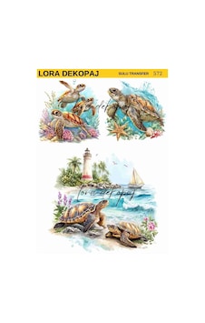 Lora Dekopaj Sulu Transfer Kağıdı - 572 25x35 Cm