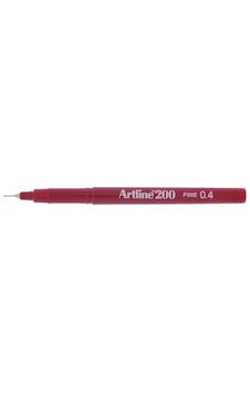 İnce Uçlu Yazı Ve Çizim Kalemi Fineliner 0.4 Mm Koyu Koyu Kırmızı Ek-200 12 Li 1 Paket 12 Adet İnce Uçlu Yazı Ve Çizim Kalemi Fineliner 0.4 Mm Koyu Koyu Kırmızı Ek-200 12 Li 1 Paket 12 Adet
