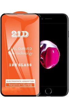 Apple Uyumlu iPhone 8 Plus Ekran Koruyucu 21D Tam Kaplayan Kavisli Apple Uyumlu iPhone 8 Plus Ekran Koruyucu 21D Tam Kaplayan Kavisli