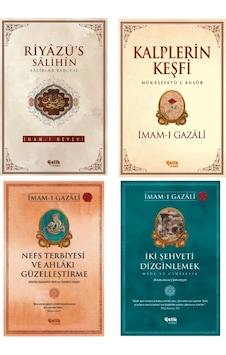 Imamı Gazali Kalplerin Keşfi-nefs Terbiyesi-4'lü set Imamı Gazali Kalplerin Keşfi-nefs Terbiyesi-4'lü set