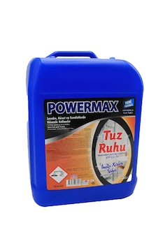 Powermax Tuz Ruhu Kezzap 5 Kg - Pwrmx027 Powermax Tuz Ruhu Kezzap 5 Kg - Pwrmx027