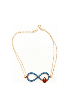 Oriental Kuyumculuk Jewellery Firüze Taşlı Uğur Böcekli Sonsuzluk Rose Gümüş Bileklik Rose Oriental Kuyumculuk Jewellery Firüze Taşlı Uğur Böcekli Sonsuzluk Rose Gümüş Bileklik Rose