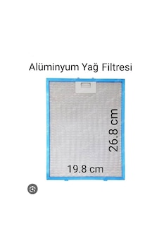 Eminçelik Davlumbaz Alüminyum Kaset Yağ Filtresi 26,8 X 19,8 Cm Eminçelik Davlumbaz Alüminyum Kaset Yağ Filtresi 26,8 X 19,8 Cm