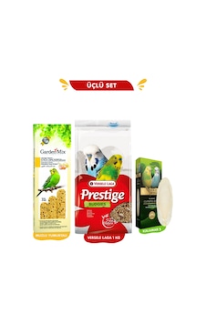 Üçlü Başlangıç Seti: Versele Laga Muhabbet Yemi 1 Kg + Muzlu Yumurtalı 3lü Kraker + Gold Wings S Kalamar Kemiği Üçlü Başlangıç Seti: Versele Laga Muhabbet Yemi 1 Kg + Muzlu Yumurtalı 3lü Kraker + Gold Wings S Kalamar Kemiği