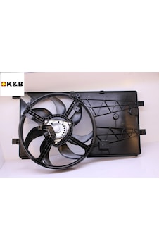 Fan Motoru+davlumbaz Bipper-fiorino 1.3-1.4hdi-jtd K&b 1616307580/ 1253.r3 Peugeot, Cıtroen, Fıat Tmp0325