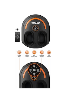 Walke Premium Uzaktan Kumandalı Çıkarılabilir Kılıf Isıtmalı Ayak Masaj Aleti A-01 Siyah Walke Premium Uzaktan Kumandalı Çıkarılabilir Kılıf Isıtmalı Ayak Masaj Aleti A-01 Siyah