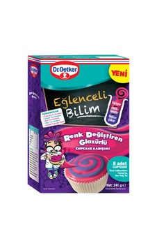 Yeni Eğlenceli Bilim Serisi Renk Değiştiren Glazürlü Cupcake Karışımı 241 Gr - 664410044