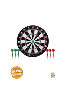 Profesyonel Oyuncular İçin Büyük Boy Çift Taraflı Dart Seti - 6 Oklu Dart Seti Profesyonel Oyuncular İçin Büyük Boy Çift Taraflı Dart Seti - 6 Oklu Dart Seti