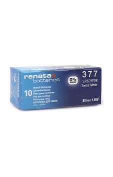 Renata 377 Sr626sw 1.55v Alkalin Saat Pili 10 Adet Renata 377 Sr626sw 1.55v Alkalin Saat Pili 10 Adet