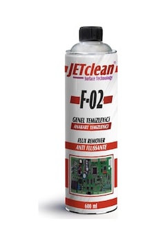 Jetclean F-02 600 Ml Flux Anakart Temizleme Sprey Jetclean F-02 600 Ml Flux Anakart Temizleme Sprey