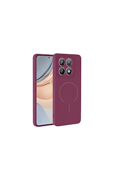 Zore 14t Pro Kılıf M-safe Şarj Özellikli Omsy Meta Kapak - Mürdüm Zore 14t Pro Kılıf M-safe Şarj Özellikli Omsy Meta Kapak - Mürdüm