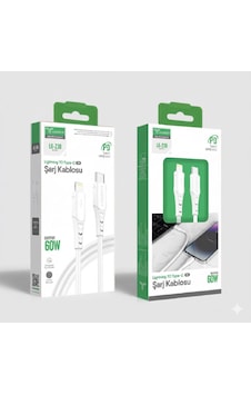 Lucatech Lk-230 60w Pd 5a Hızlı Şarj Kablosu Type-c To Lightning 1m Lucatech Lk-230 60w Pd 5a Hızlı Şarj Kablosu Type-c To Lightning 1m