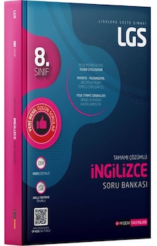 8.Sınıf LGS İngilizce Soru Bankası- Pegem Akademi Yayıncılık 8.Sınıf LGS İngilizce Soru Bankası- Pegem Akademi Yayıncılık
