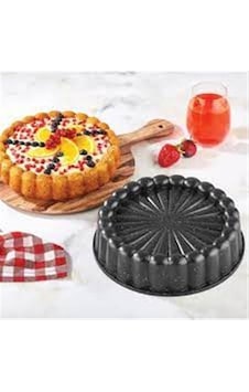 Polo Chef Elif Döküm Kek Kalıbı 26cm Siyah Polo Chef Elif Döküm Kek Kalıbı 26cm Siyah