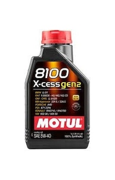 Motul 8100 5W-40 X-Cess Gen2 Motor Yağı 1 L
