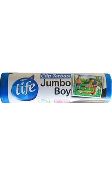 Life Jumbo Boy Çöp Torbası Mavi 80 x 110 CM