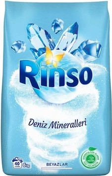 Rinso Matik Deniz Mineralleri 40 Yıkama 6 KG Rinso Matik Deniz Mineralleri 40 Yıkama 6 KG
