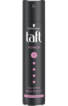 Taft Power Kaşmir Mega Güçlü Tutuş Saç Spreyi 250 ML Taft Power Kaşmir Mega Güçlü Tutuş Saç Spreyi 250 ML