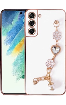 Galaxy S21 Fe Uyumlu El Tutamaçlı Kamera Korumalı Zore Taka Silikon Kılıf-beyaz Beyaz Galaxy S21 Fe Uyumlu El Tutamaçlı Kamera Korumalı Zore Taka Silikon Kılıf-beyaz Beyaz