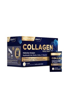 Tr Collagen Gold Quality Takviye Edici Gıda, Hidrolize Kolajen, Hyaluronik Asit, Biotin, Çinko, C Vitamini, 11 G X 30 Tr Collagen Gold Quality Takviye Edici Gıda, Hidrolize Kolajen, Hyaluronik Asit, Biotin, Çinko, C Vitamini, 11 G X 30