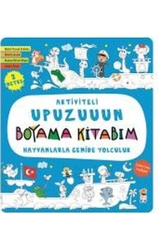 Hayvanlarla Gemide Yolculuk-Aktiviteli Upuzuuun Boyama Kitabım - Asiye Aslı Aslaner - Sincap Kitap