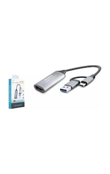 Hadron Hdx7856 Hdmi Video Capture Type-c + Usb3.0 4k 30hz Gri Hadron Hdx7856 Hdmi Video Capture Type-c + Usb3.0 4k 30hz Gri