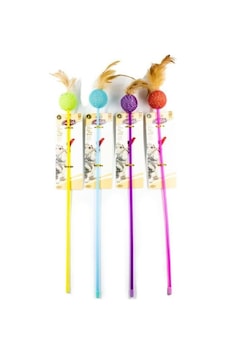 Catlife Tüylü Toplu Kedi Oltası Oyuncağı Karışık Renk 70 Cm Catlife Tüylü Toplu Kedi Oltası Oyuncağı Karışık Renk 70 Cm
