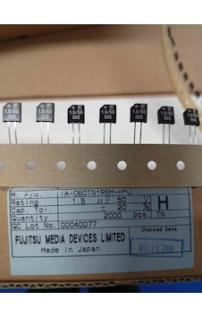 Ta050tn1r5mh U 1.5mf 50v Fujıtsu Tantal Kondansatör 50 Adet Ta050tn1r5mh U 1.5mf 50v Fujıtsu Tantal Kondansatör 50 Adet